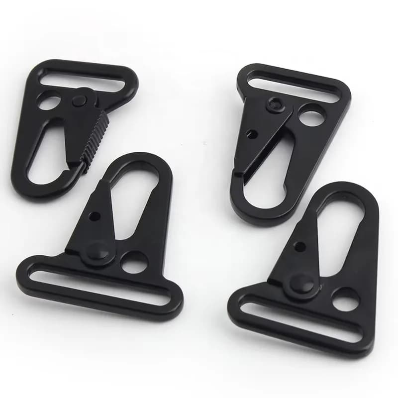 Eagle Claw Carabiner Clip - Heavy Duty Zinc Alloy Keychain for Outdoor, front view