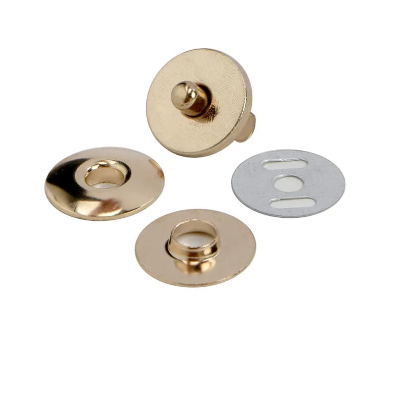 Disc Eyelets 17mm Magnetic Snaps Button, Metal Magnetic Snaps\Button, front view