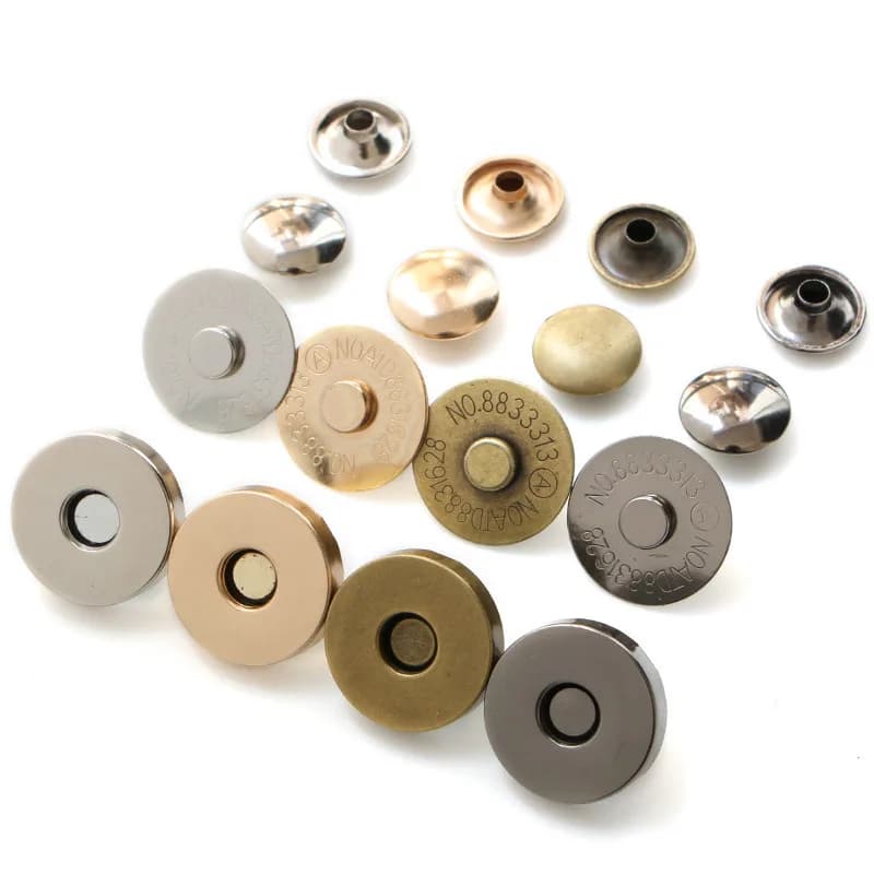 Profession Manufacture Magnetic Snaps Rivet Button, front view
