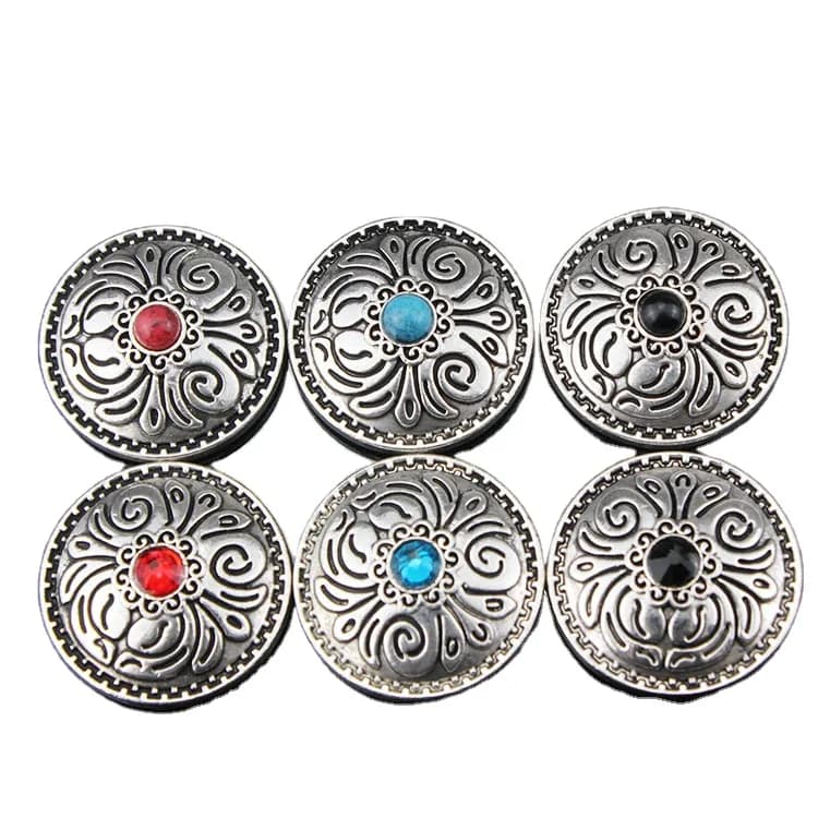 Metal Bulk Conchos Good Quantity Conchos for Leather, front view