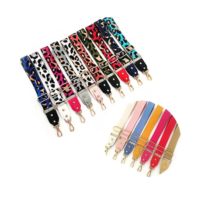 2023 Custom 80-130 cm Long Adjustable Nylon Polyester Crossbody Shoulder Webbing, front view