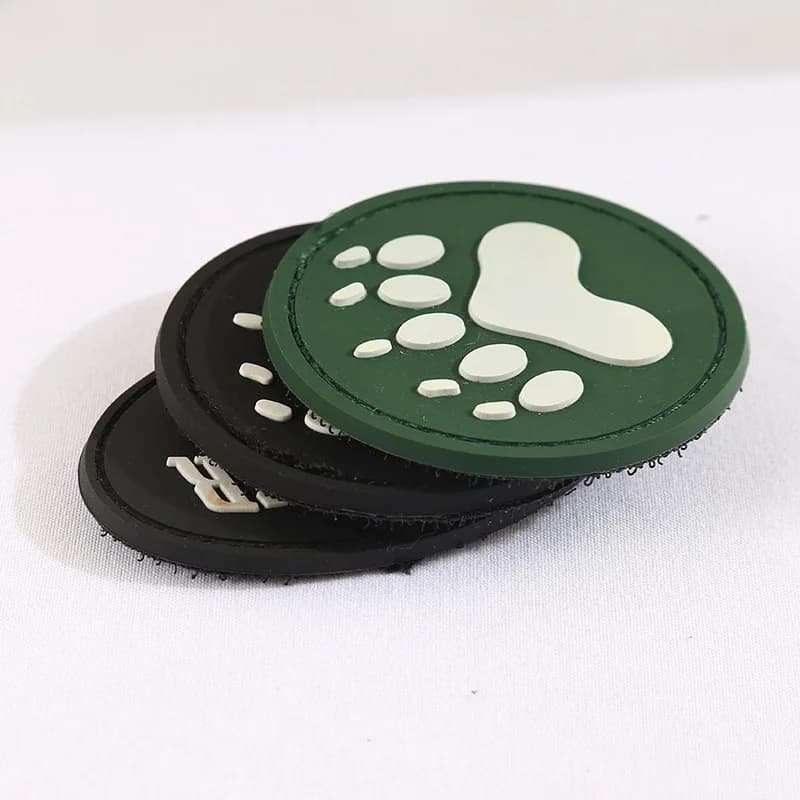 Custom 3d Brand Designer Rubber Label Custom Logo Silicone PVC Patches For Clothing - view 1