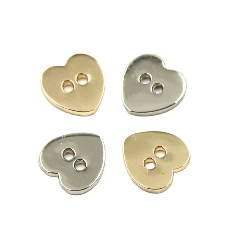 Latest Good Quality Washable Acrylic Resin Buttons Fashion Polyester Button, front view