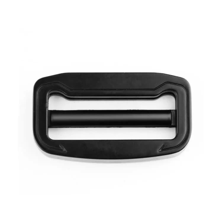 39mm 1.53 Inch Various Sizes Metal Tri Glide Slide Buckles for Bags Custom, front view