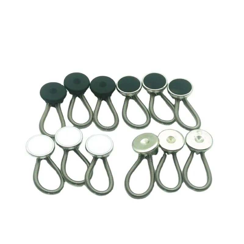 Hot Selling Metal Button Extenders Collar Extenders for Pants Shirt or Blouse, front view