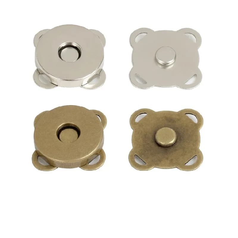 Promotional Custom Metal Strong Magnetic Snap Button Sewing 18MM 14MM 10MM for, front view