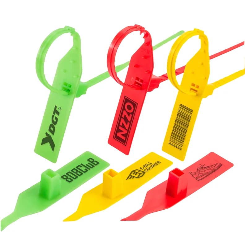 298mm 11.73inch Plastic Seal Security High Grade Custom Blot Seal Temper Proof, front view