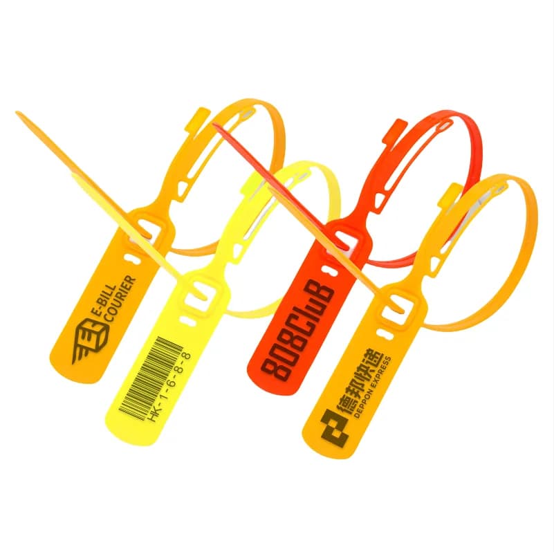 Customized 400mm 15.75inch Plastic Security Seal Good Quality Pull Meter, front view