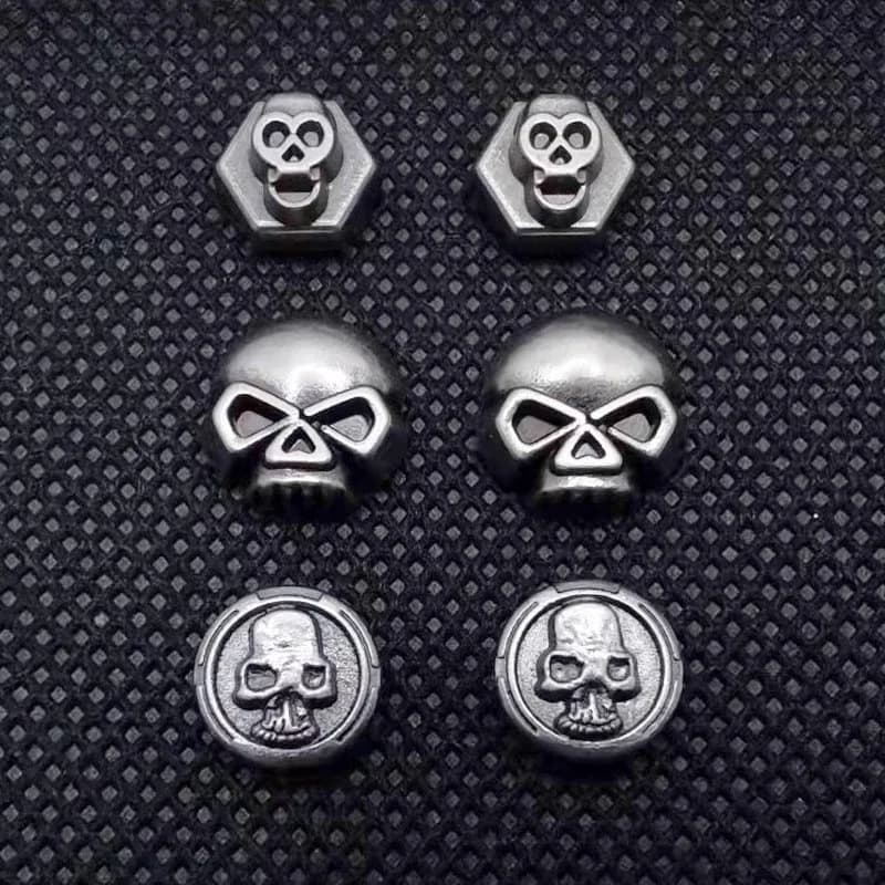 Custom Metal Leather Bag Rivets 10mm 12mm Leather Patch Hat Rivet, front view