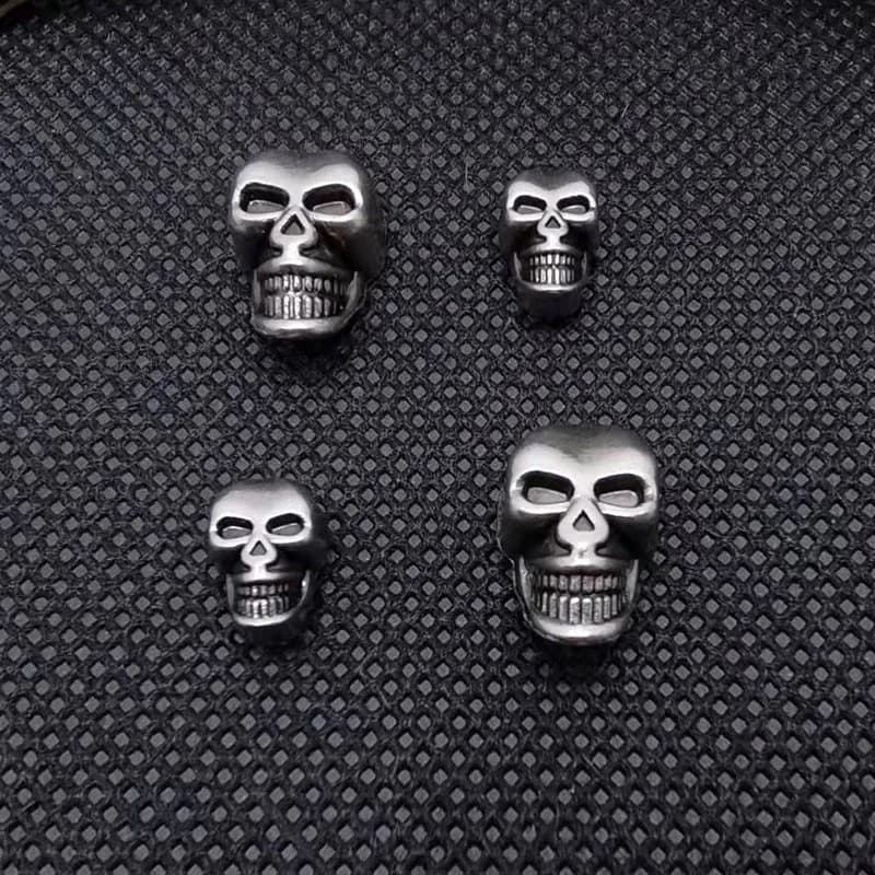 Metal Rivets Punk Rock Rivet DIY Decoration Accessories Ghost Head Skull, front view