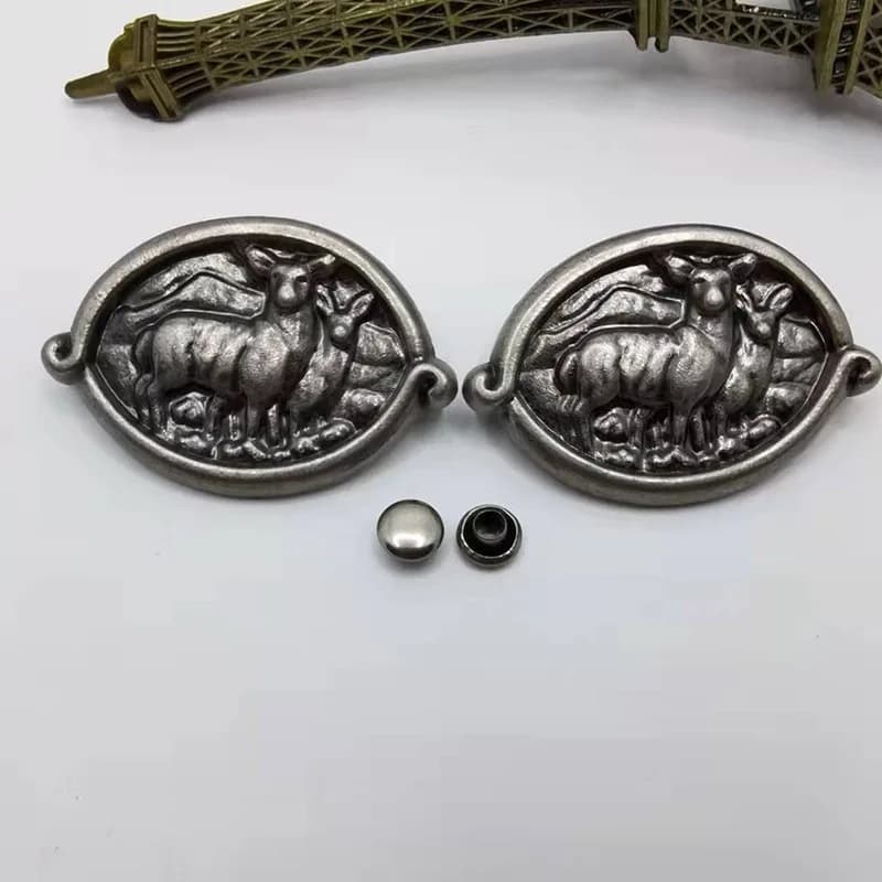 Factory Decorative Rivets Metal Rivets Studs for Leather, front view