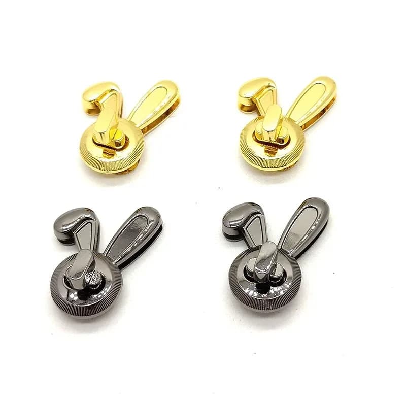 Metal Bag Turn Lock Twist Lock Clasp Leather Craft Women Bag Handbag Shoulder Bag Purse DIY Hardware - view 1