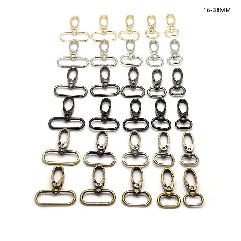 of Various Luggage Accessories Trigger Hookslu Ggage Straps Hooks Dog Hooks, front view