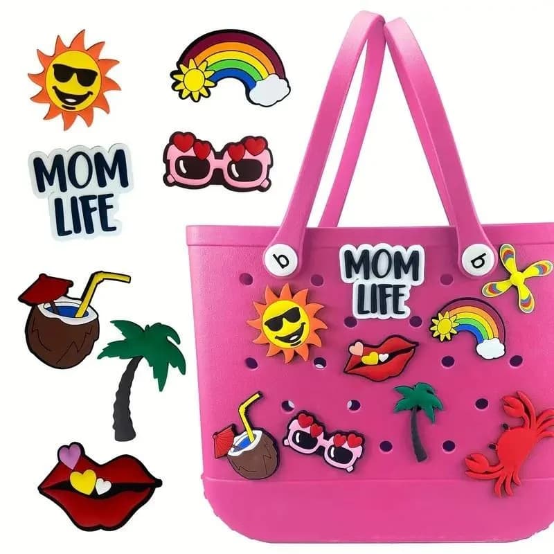Custom PVC & Silicone Bag Charms for Handbags and Tote Bags — MANCHAO storefront reference 1