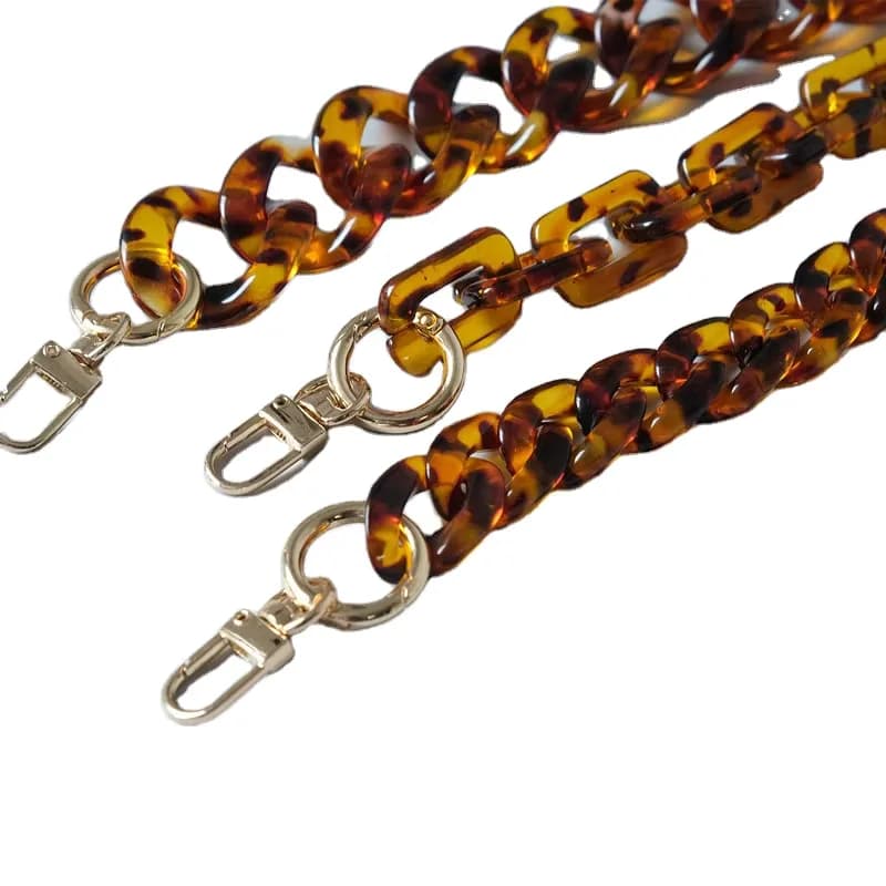 New Beaulegan Resin Safe Small Fashion Wallet Chain Handle Interchangeable, front view