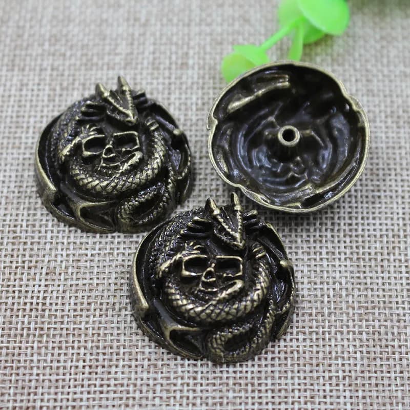 Cheap Price Dragon Engraved Metal Concho for Bag DIY, front view