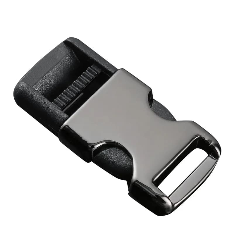 China One Side Quick Release Iron With Plastic Buckle for Pet Harness Recycled, front view