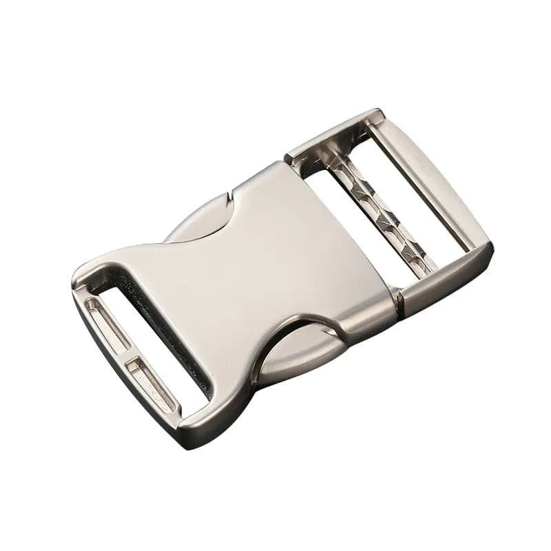 32mm Metal Buckle Tactical Quick Release Metal Buckle for Men's Leather, front view
