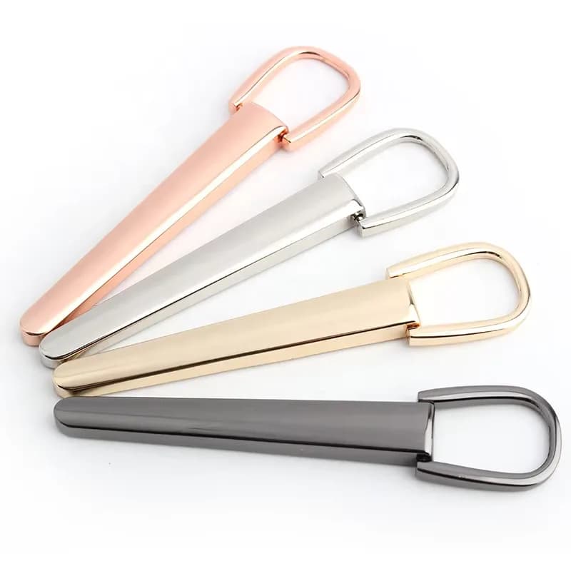 Bag Parts Accessories Connector Hardware Long Strap Anchor Metal Connector, front view