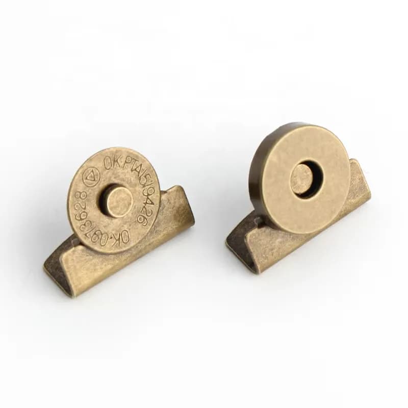 Strong Magnetic Button Claps Handbag Hardware Accessories Magnetic Snap Button, front view