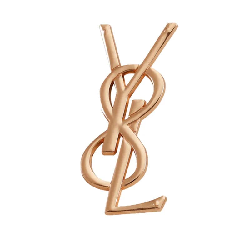 Metal Labels Custom Letters Brand Name Logo Fashion Engraved 3D Clothing Tag Metal Label for Handbags - view 1