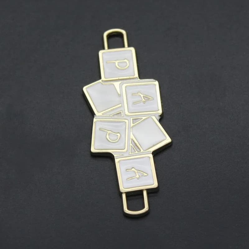 No MOQ Accessories Custom Brand Garment Metal Logo Engraved Sewing Metal Labels for Bags - view 1