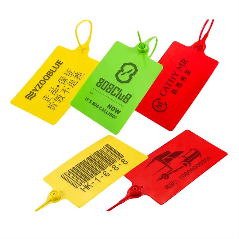 250mm 9.84inch Big Printing Area Custom Printing QR Barcode Metal Insert, front view