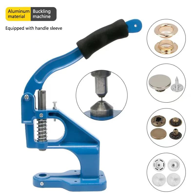 Hot Selling Heavy-duty Manual Punch Machine Hand Press Eyelet Grommet Machine, front view