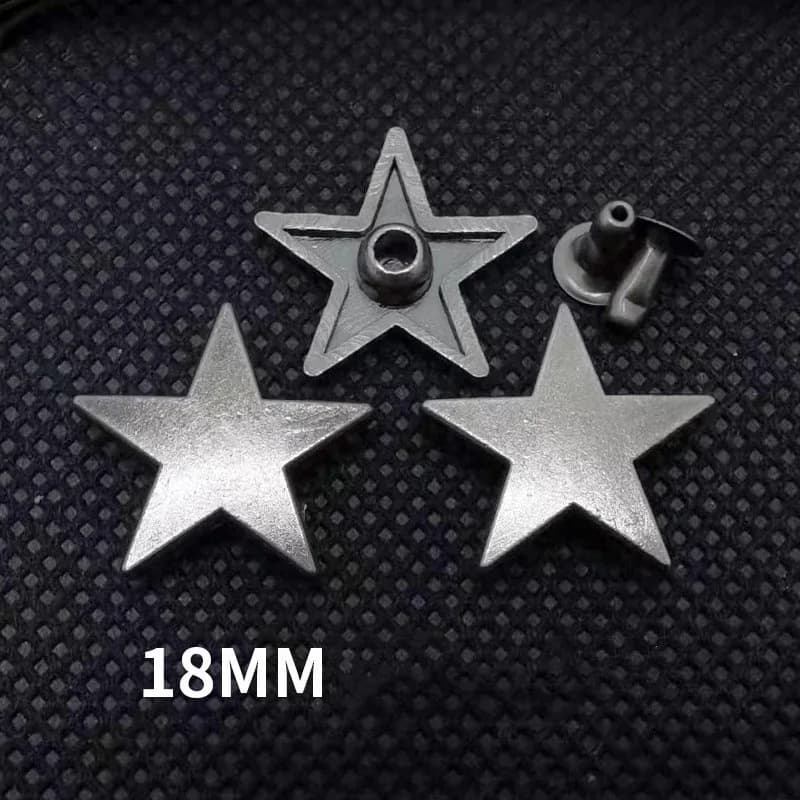 Alloy Star Rivet Collar Creative Ring Choker Sexy PU Leather Choker Necklace, front view