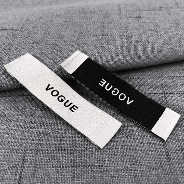 Factory Clothing Woven Labels Neck Tags for Clothing - view 1