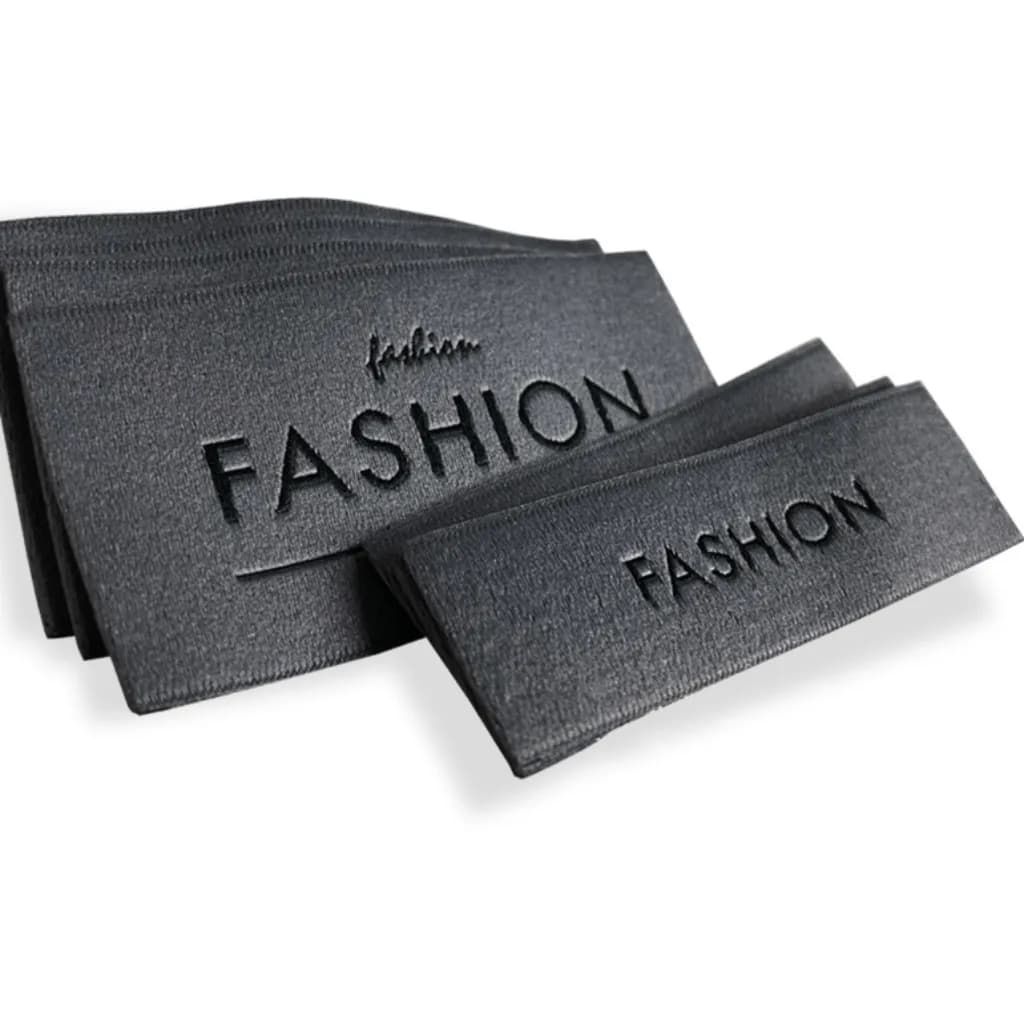 Factory Custom Garment Label Brand Customized Made Fabric Tag Woven Labels - view 1