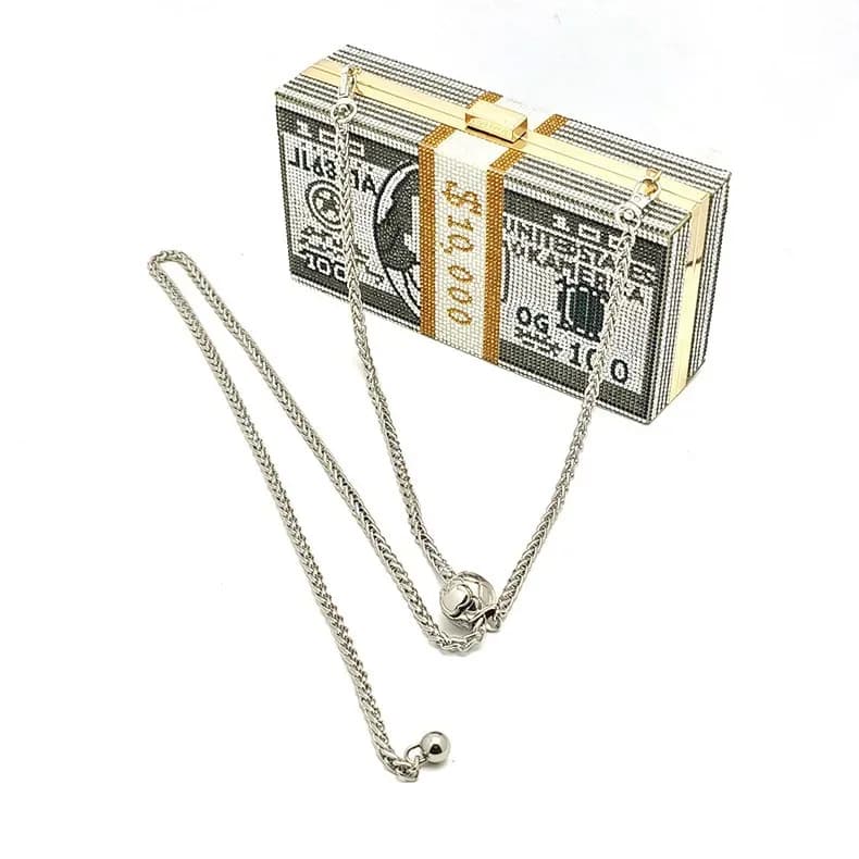 High-grade Adjustable Small Gold Ball Bag Chain Crossbody Bag Strap Chain Metal Small Scented Shoulder Strap - view 1