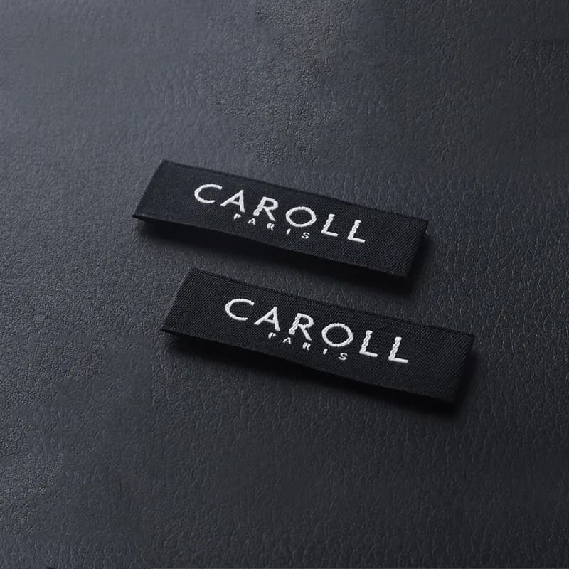 Clothing Woven Label High-density Tags for Clothes Label Woven Tag - view 1