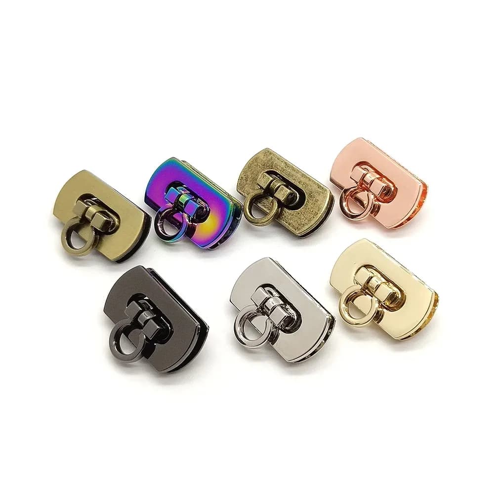 Custom Bag Hardware Supplies Lock Bag Hardware Accessories Turn Lock Clasp for Bag - view 1