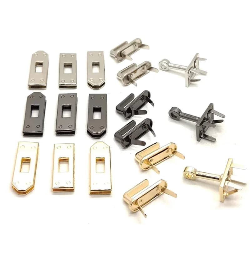 Bag Metal Accessories Handbags Metal Tiny Bag Turn Lock Twist Lock Clasp Metal, front view