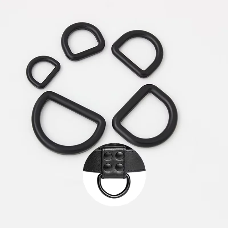 13mm 15mm 20mm 25mm Custom Alloy Metal Matte Dark Black Welded Corrosion, front view