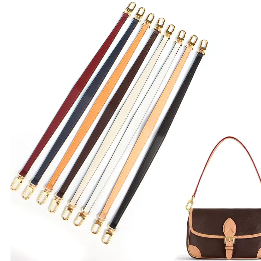 56*2.2CM Long Crossbody Shoulder Strap Replacement Solid Color PU Leather Long, front view